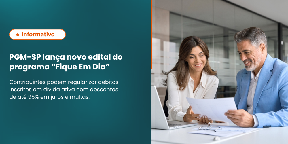 PGM-SP lança novo edital do programa “Fique Em Dia”